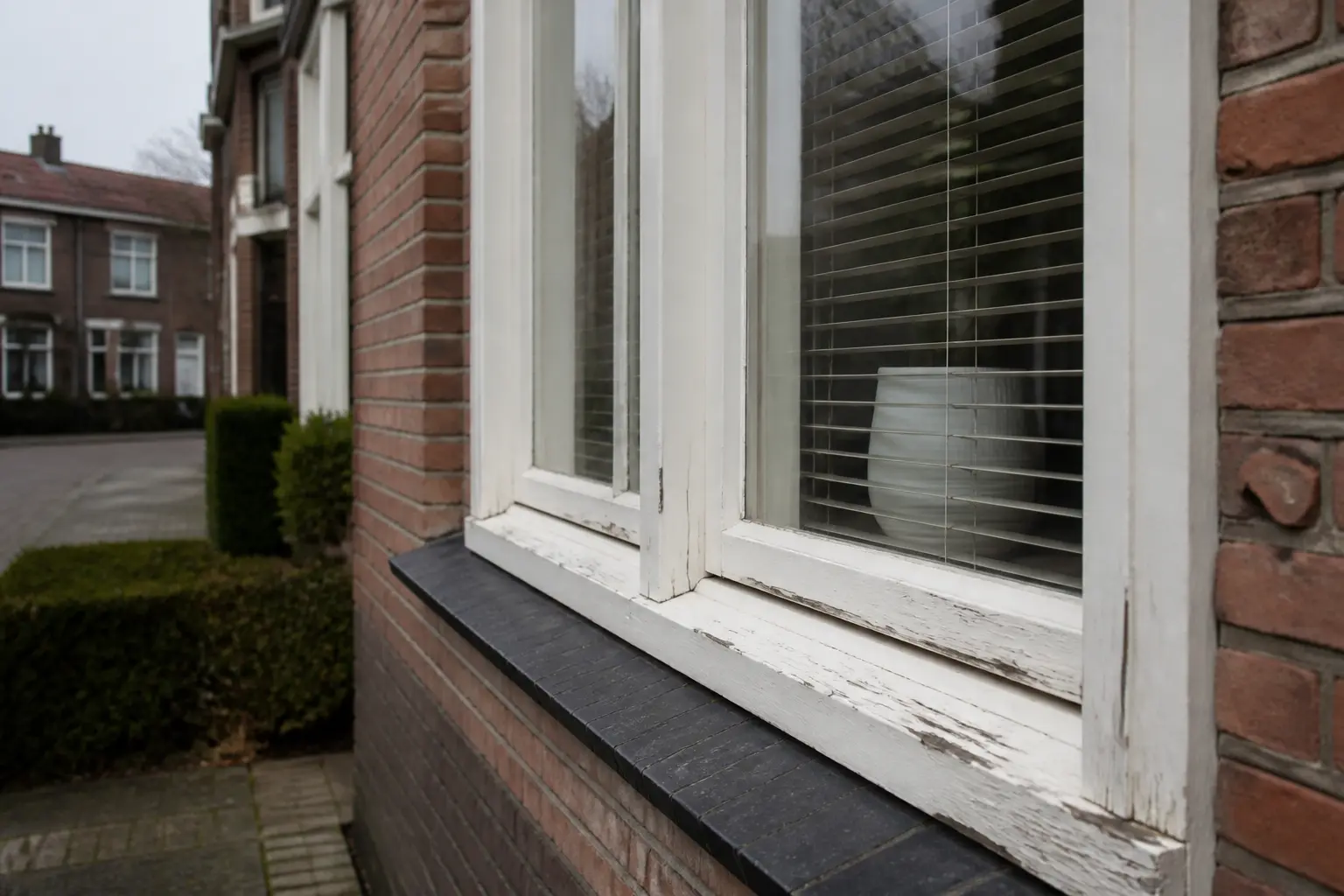 Situatie voor de werkzaamheden