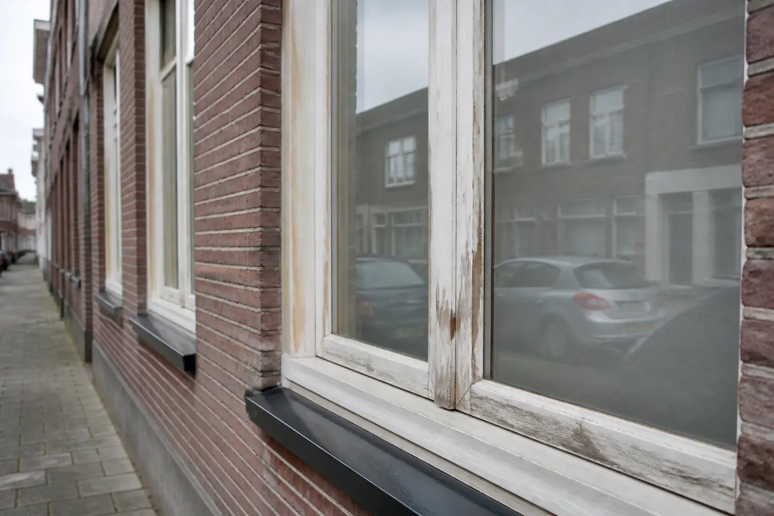 Situatie voor de werkzaamheden