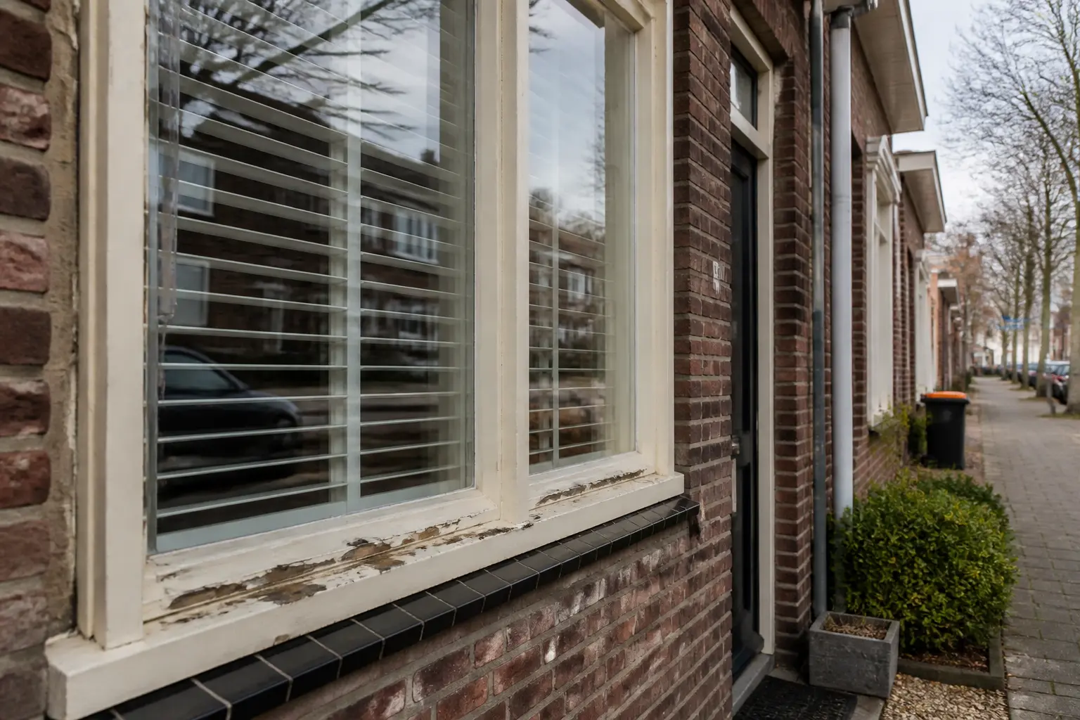 Situatie voor de werkzaamheden