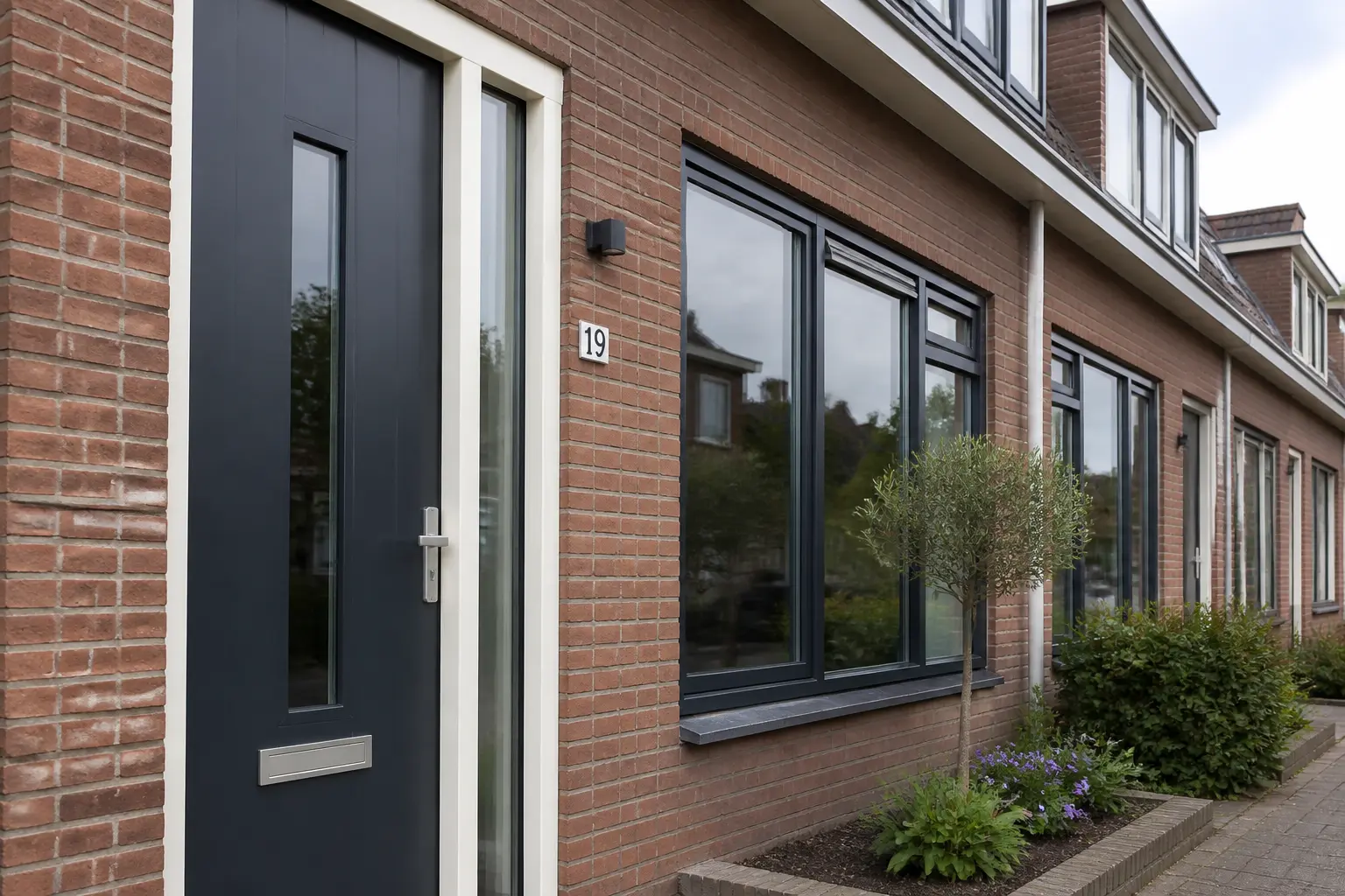 Situatie na de werkzaamheden