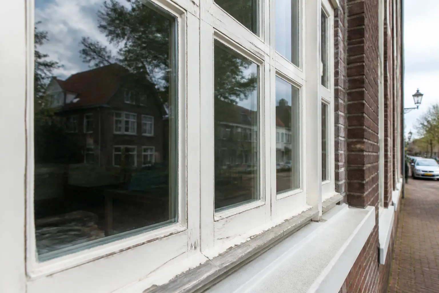 Situatie voor de werkzaamheden