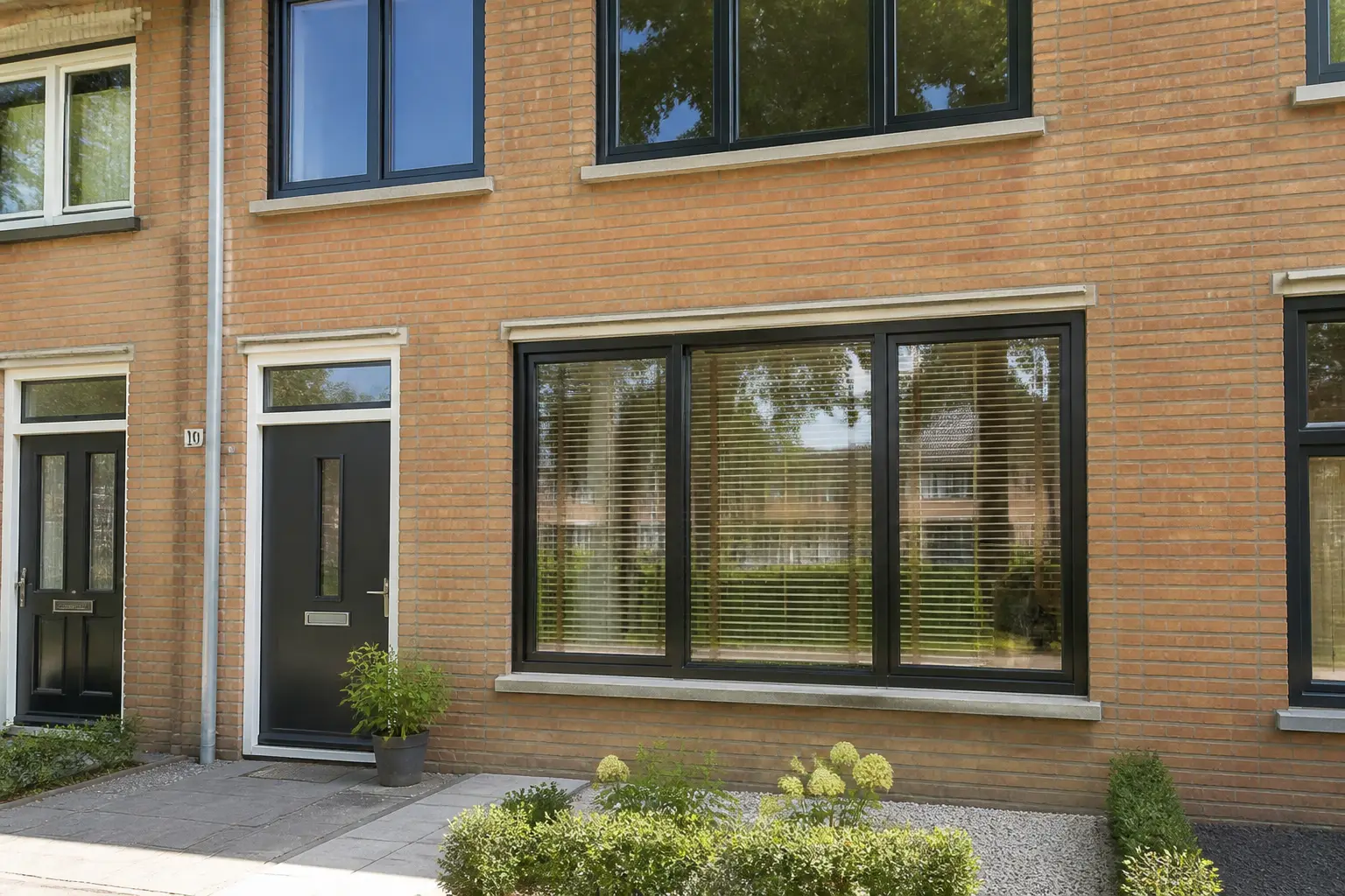 Situatie na de werkzaamheden