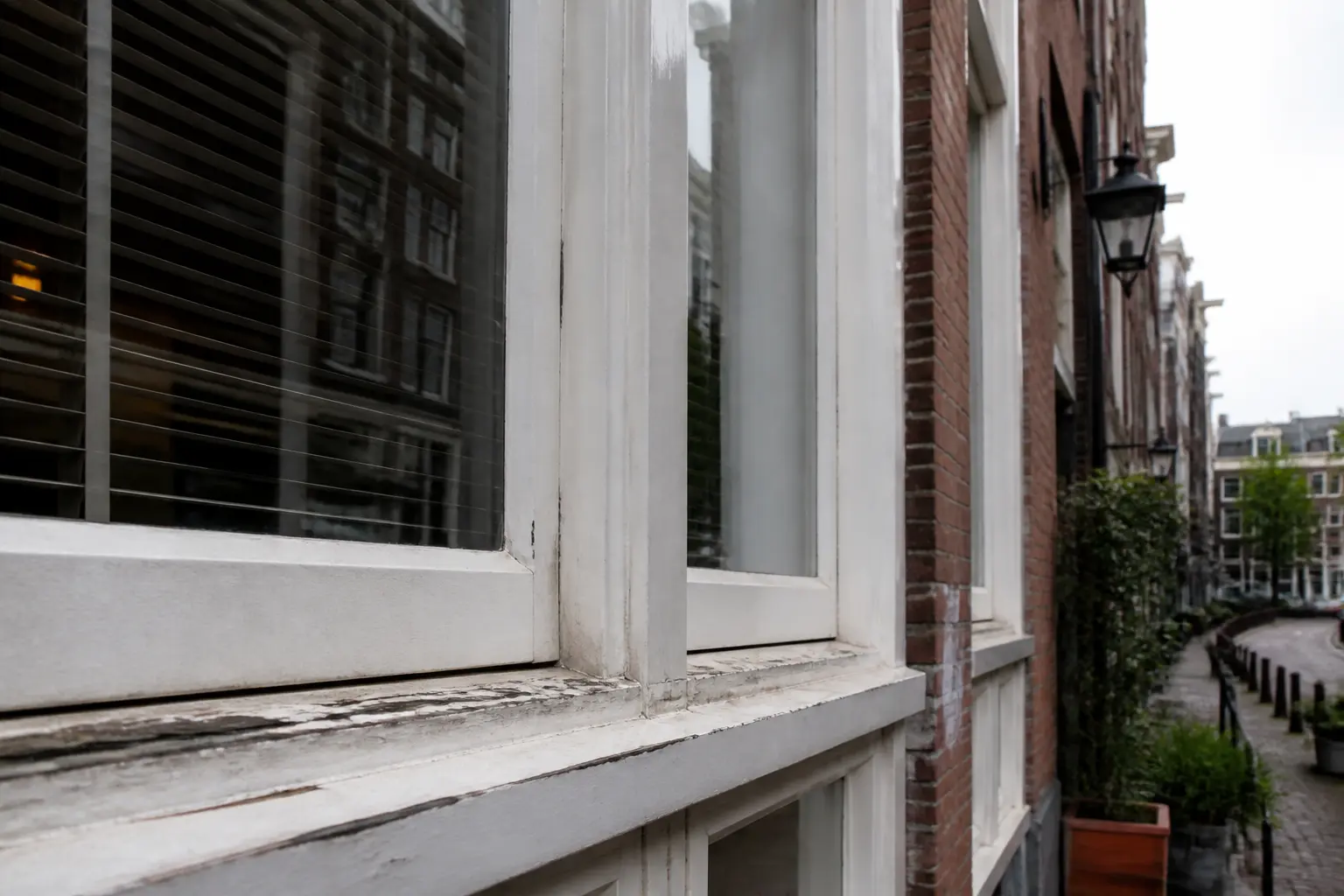Situatie voor de werkzaamheden