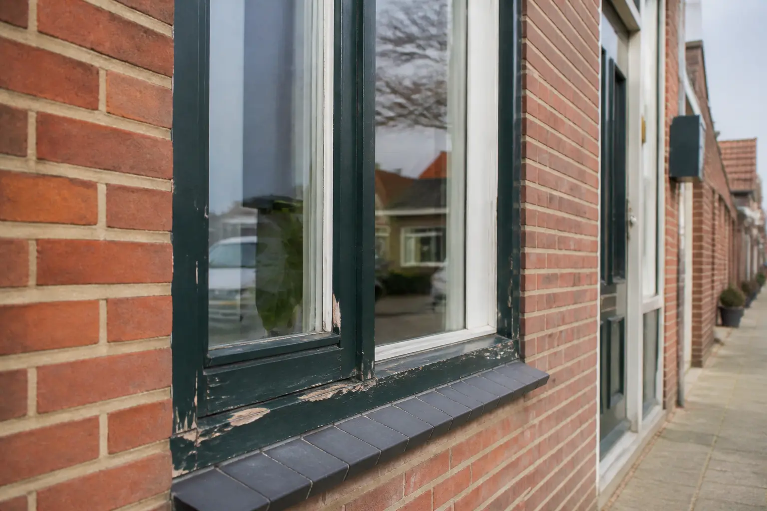 Situatie voor de werkzaamheden