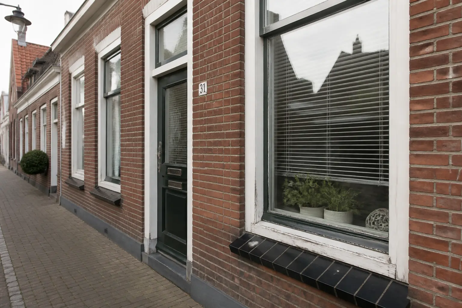 Situatie voor de werkzaamheden