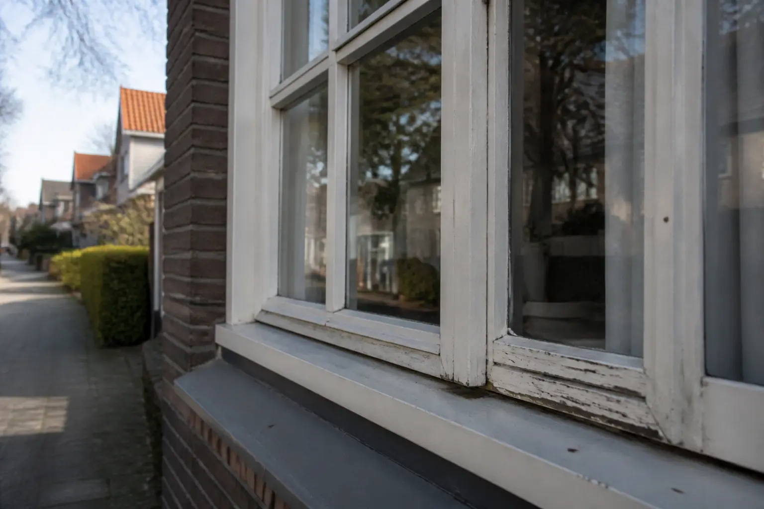 Situatie voor de werkzaamheden