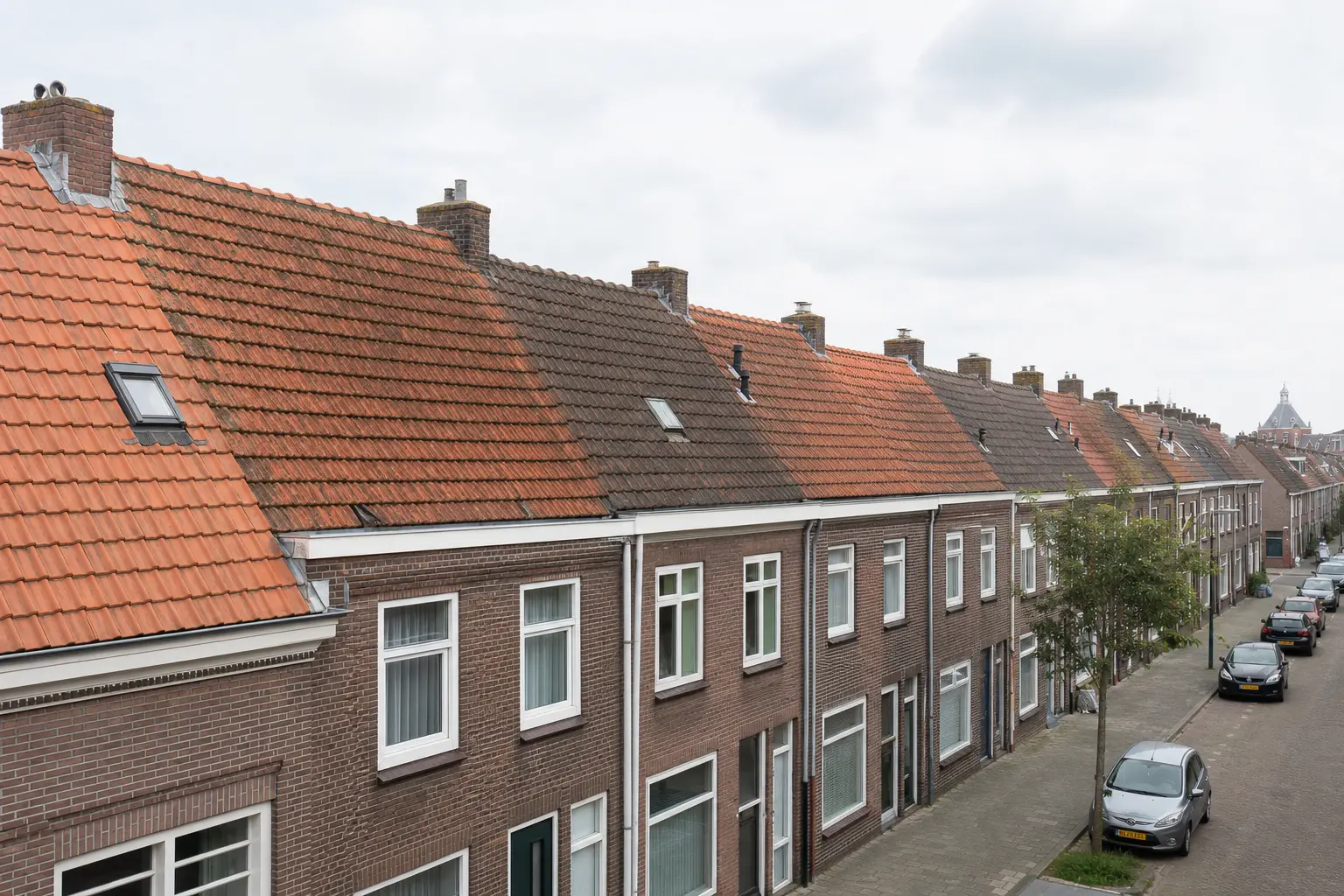Situatie voor de werkzaamheden