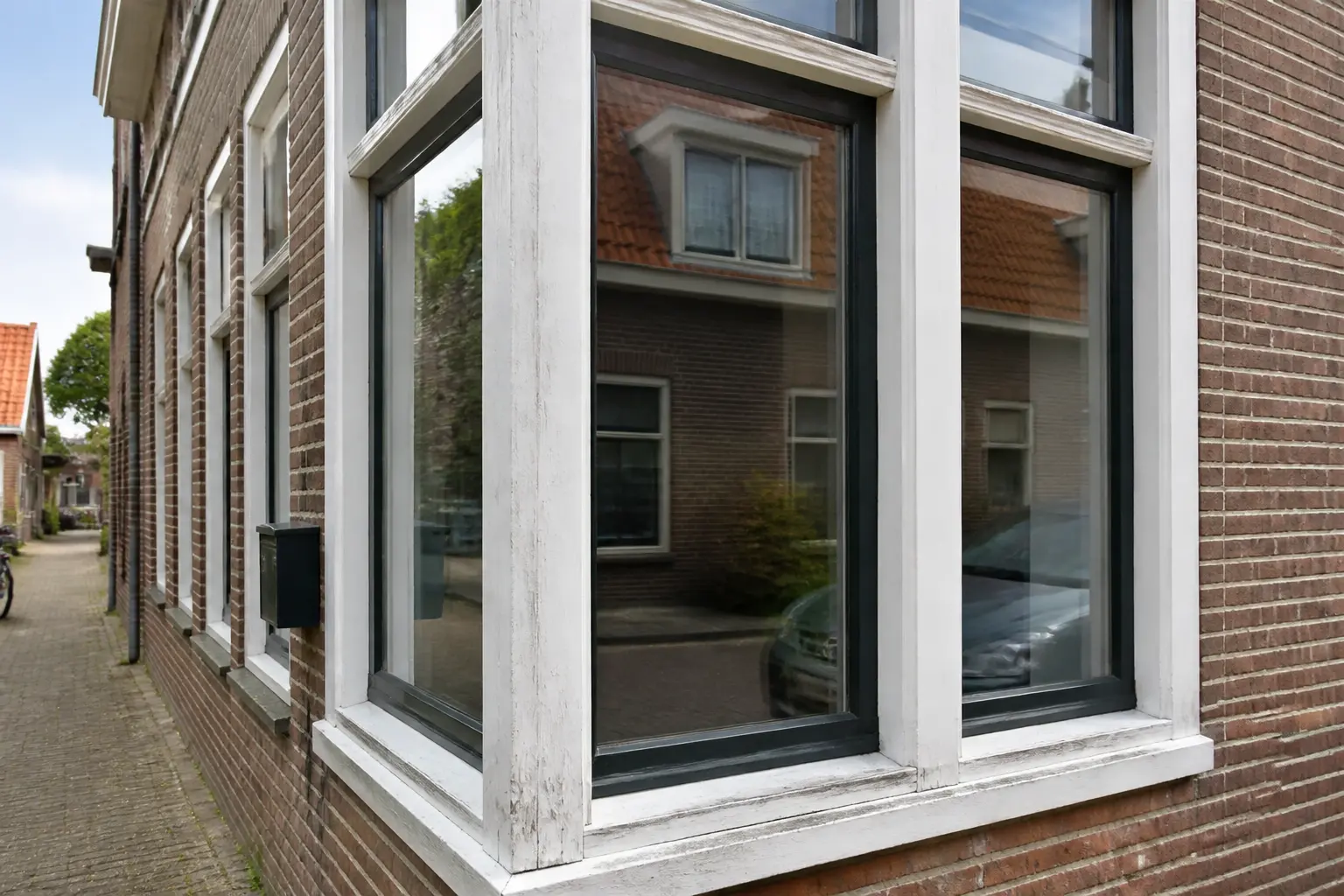 Situatie voor de werkzaamheden