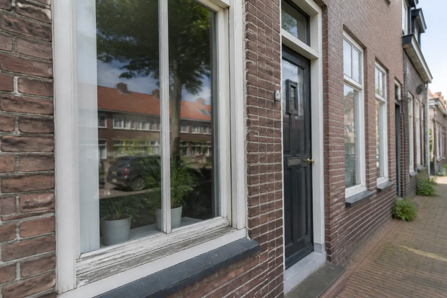 Situatie voor de werkzaamheden