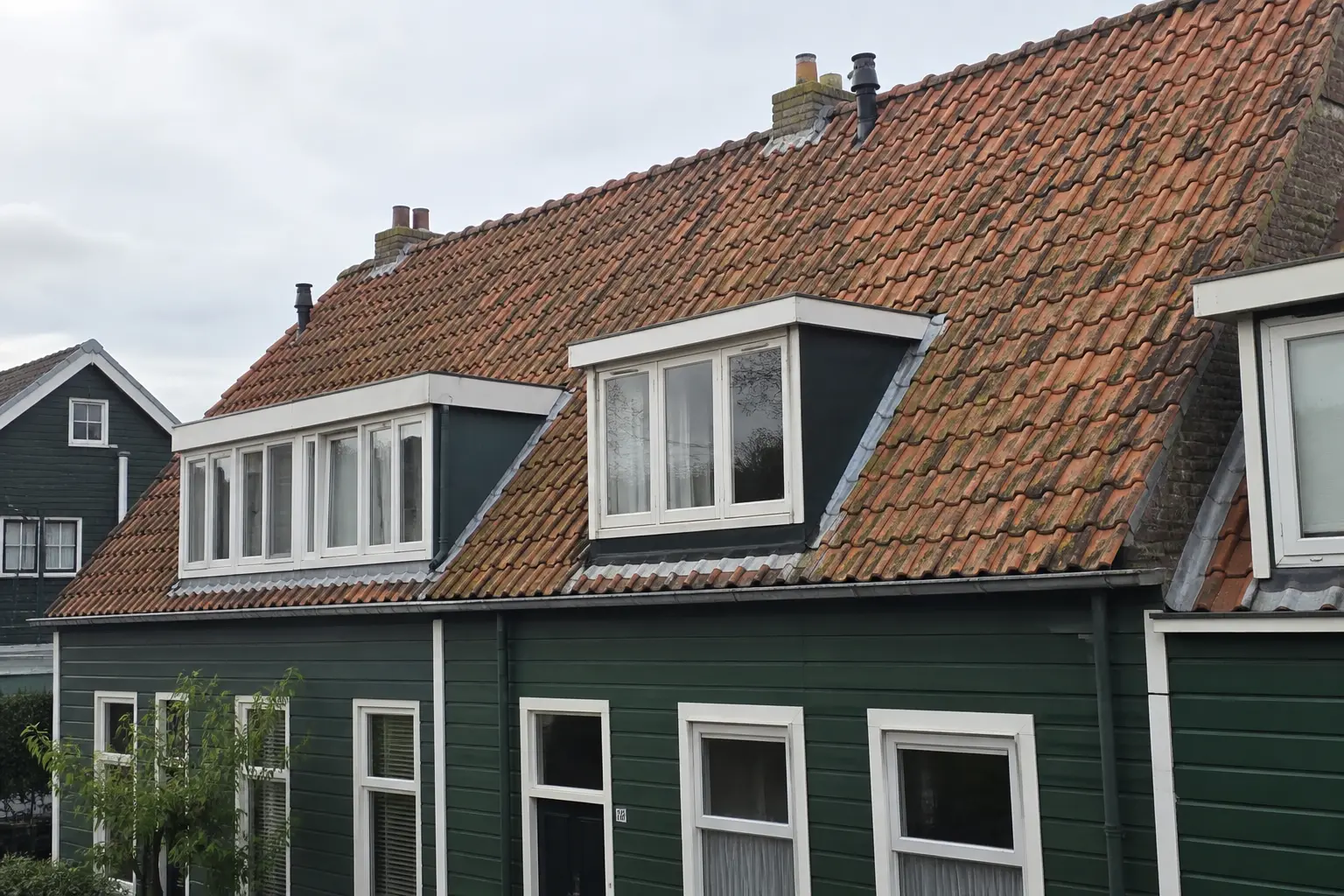 Situatie voor de werkzaamheden