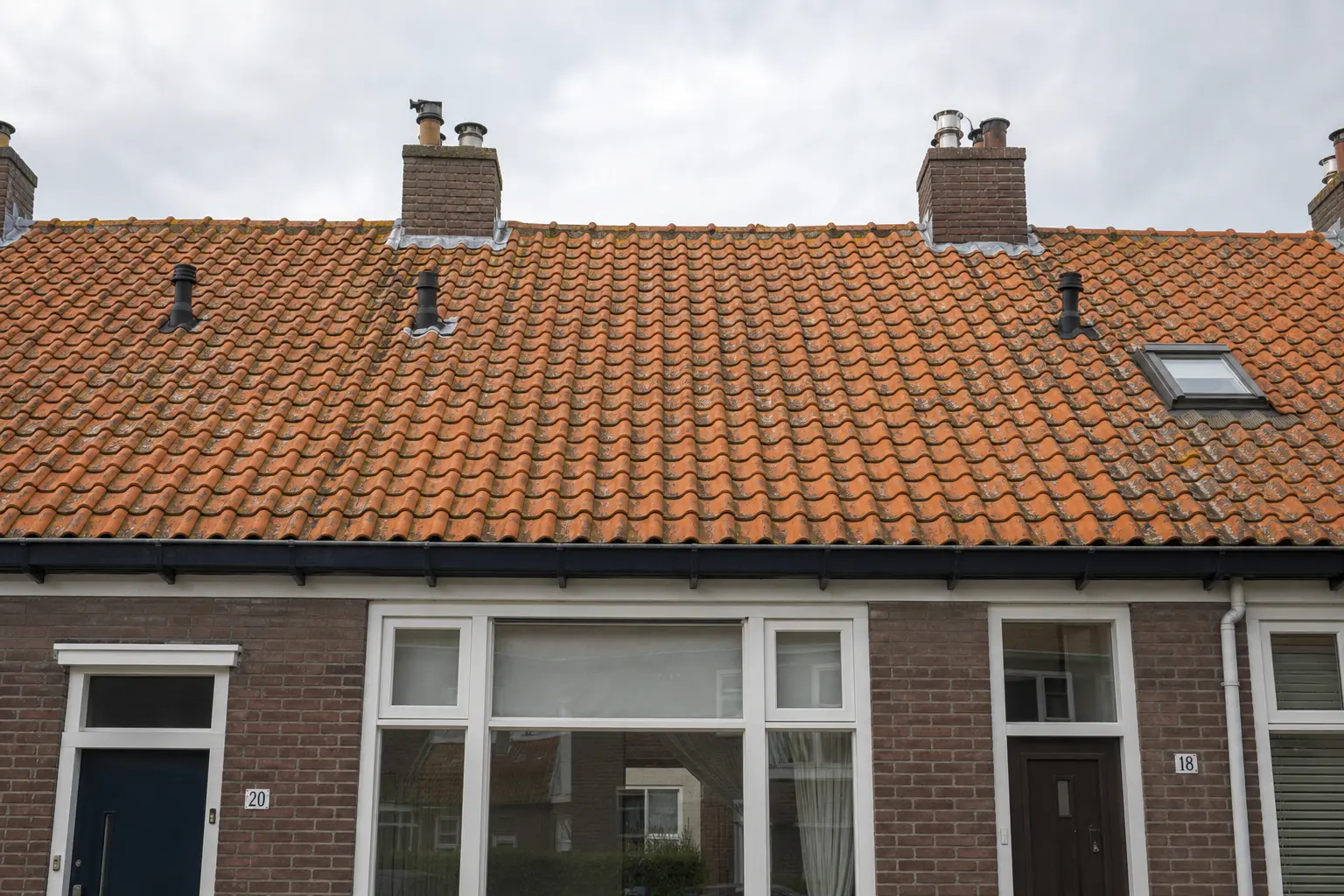 Situatie voor de werkzaamheden