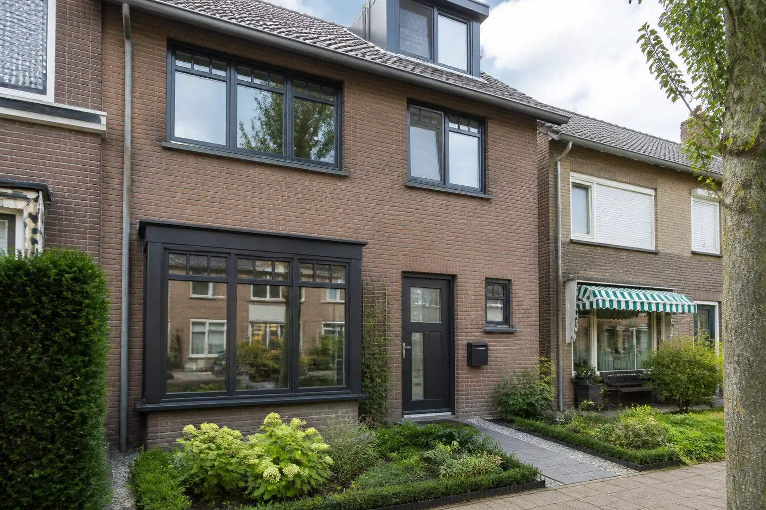 Situatie na de werkzaamheden