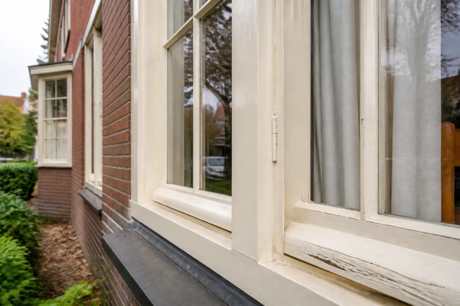 Situatie voor de werkzaamheden