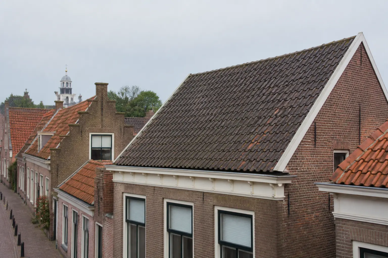 Situatie voor de werkzaamheden
