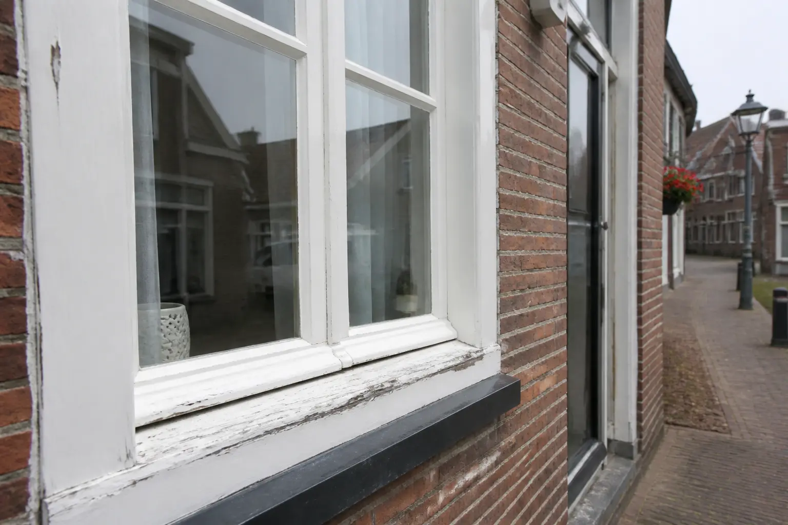 Situatie voor de werkzaamheden