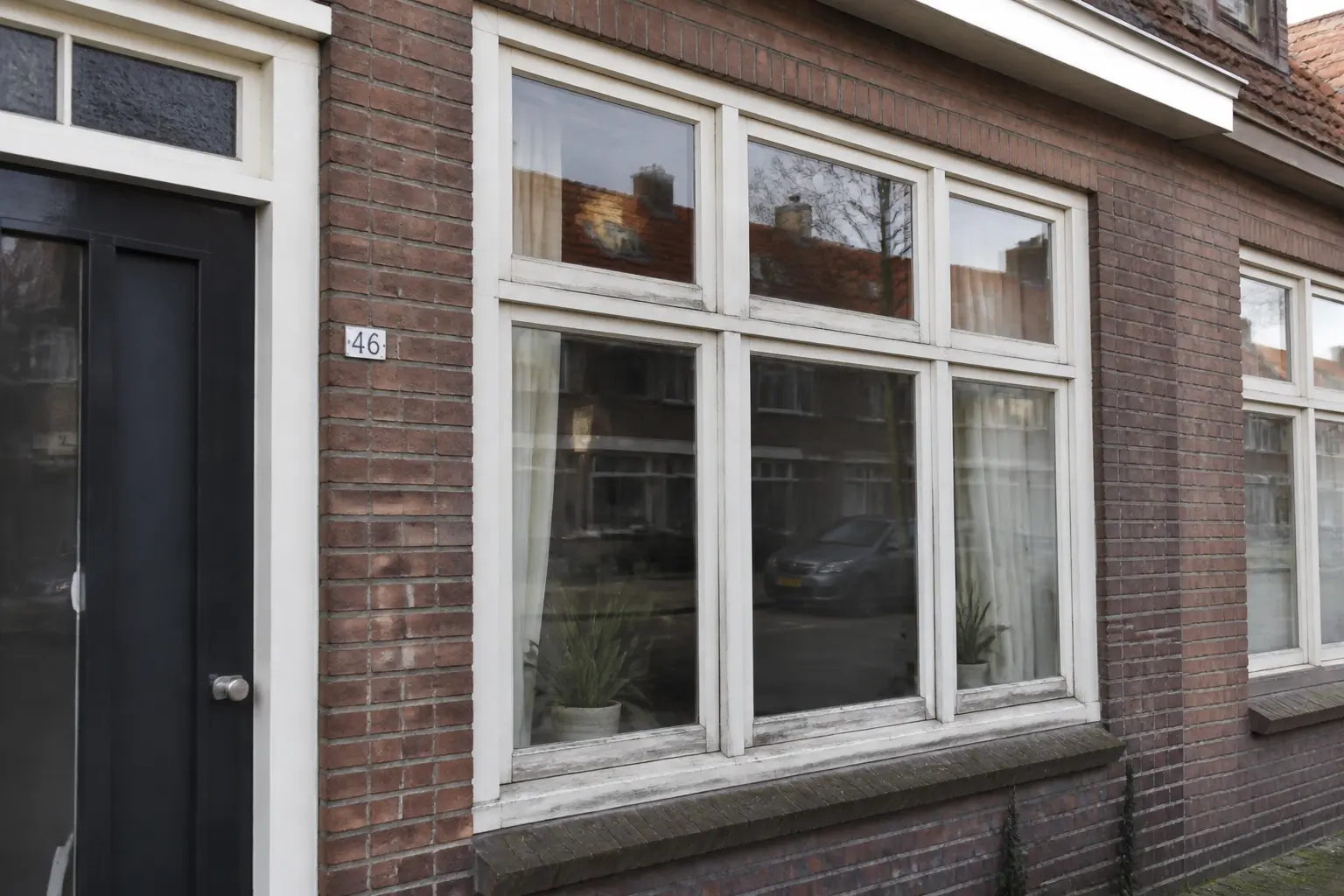 Situatie voor de werkzaamheden