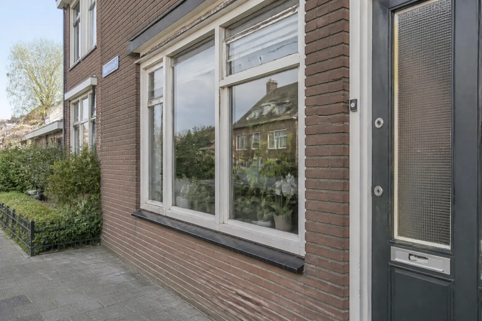Situatie voor de werkzaamheden
