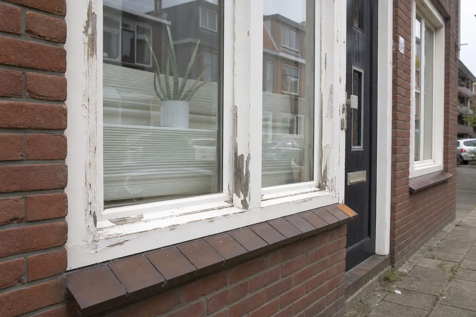 Situatie voor de werkzaamheden