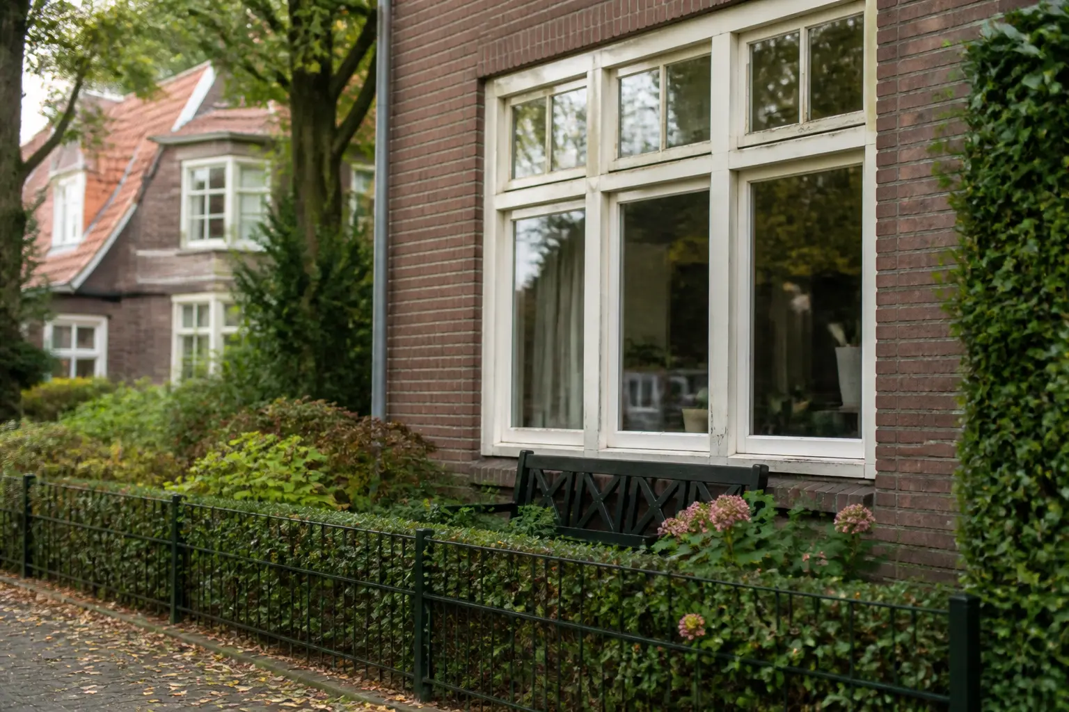Situatie voor de werkzaamheden