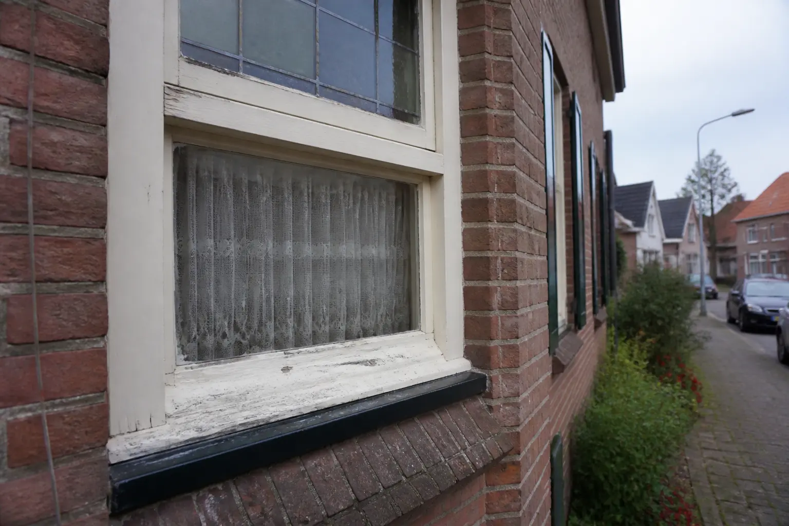 Situatie voor de werkzaamheden