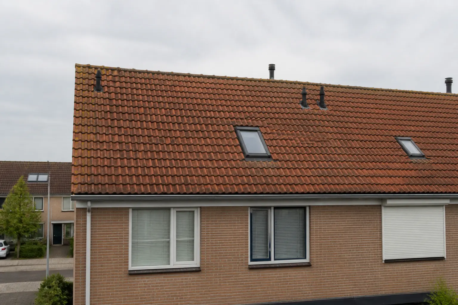 Situatie voor de werkzaamheden