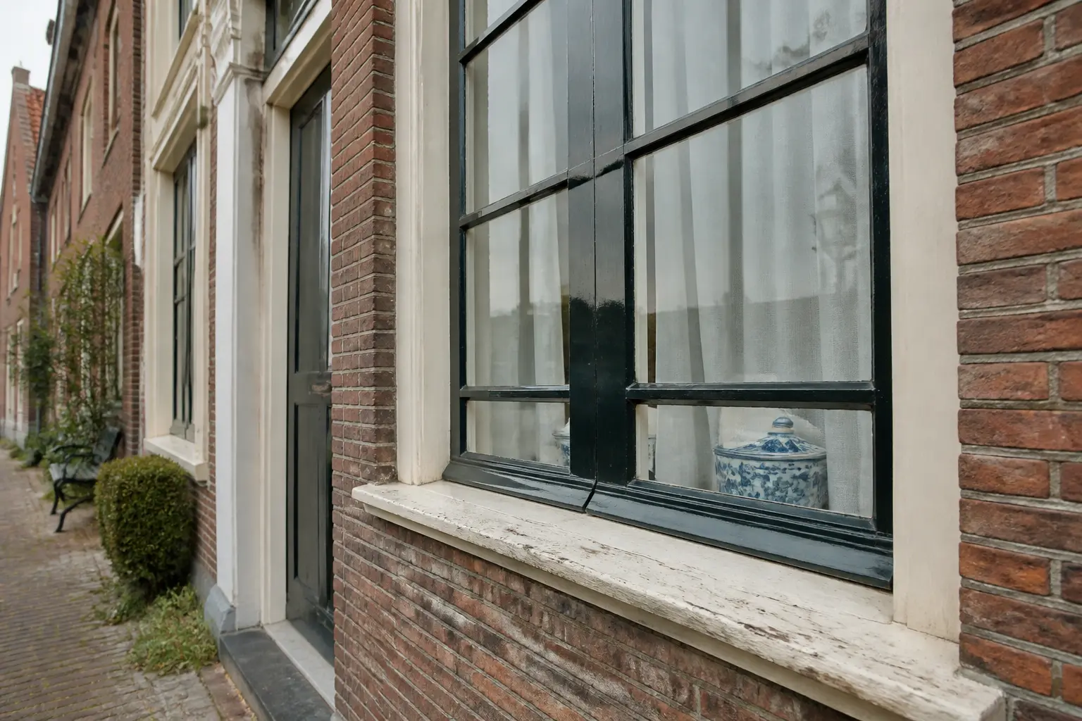 Situatie voor de werkzaamheden
