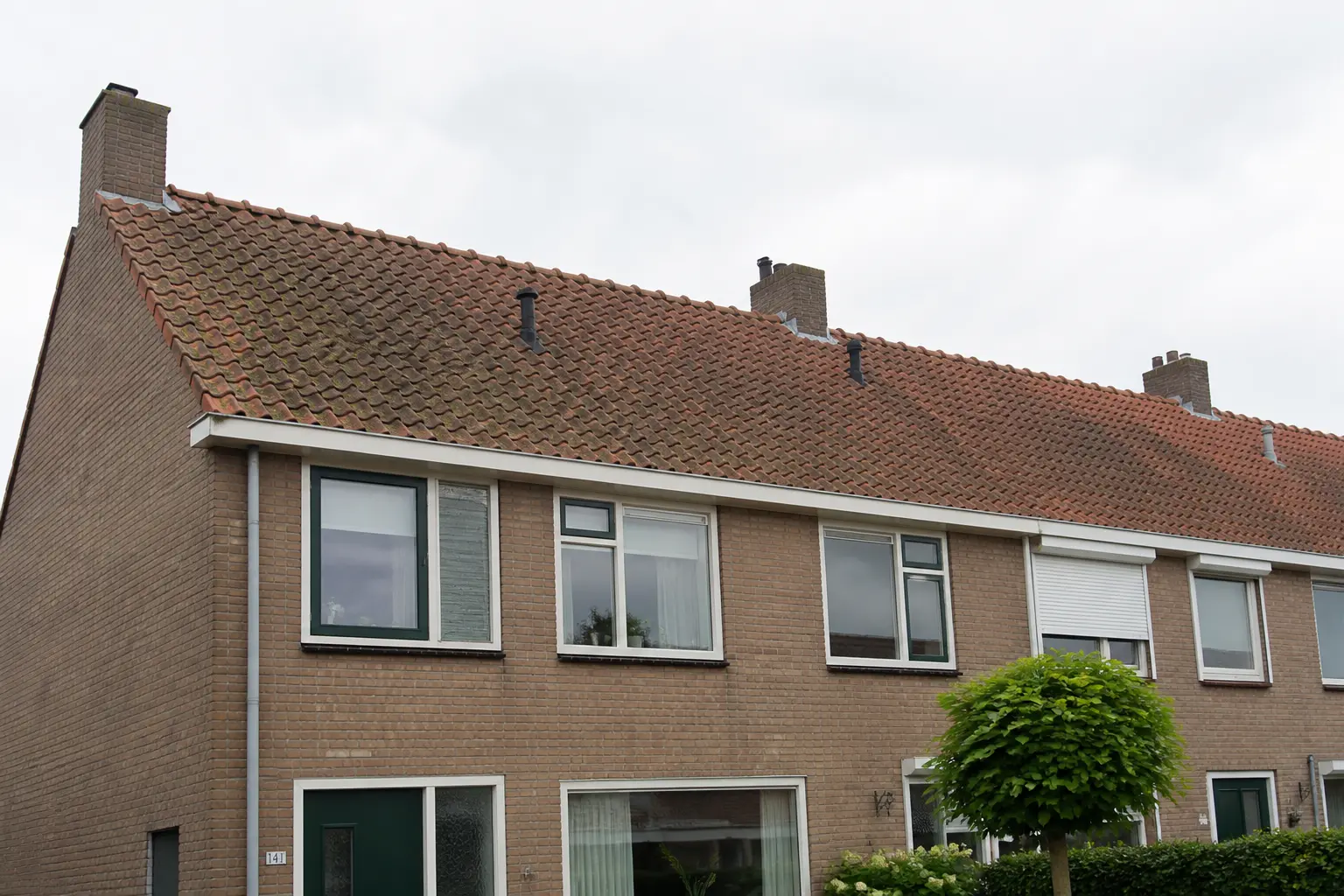 Situatie voor de werkzaamheden