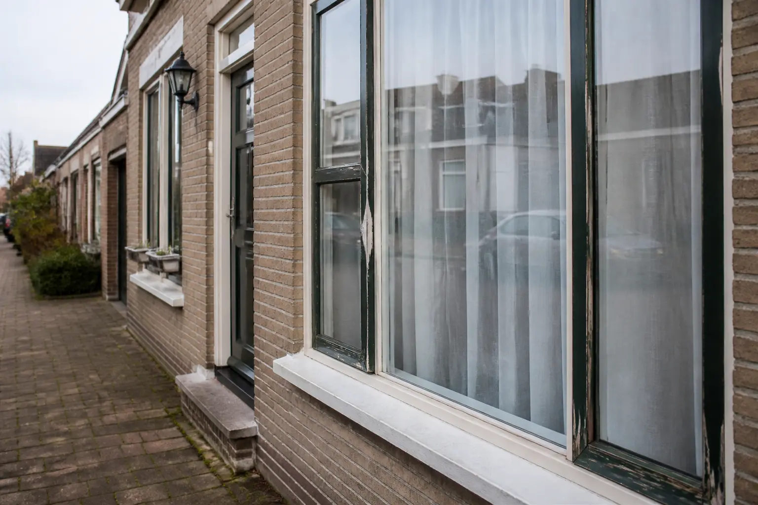 Situatie voor de werkzaamheden