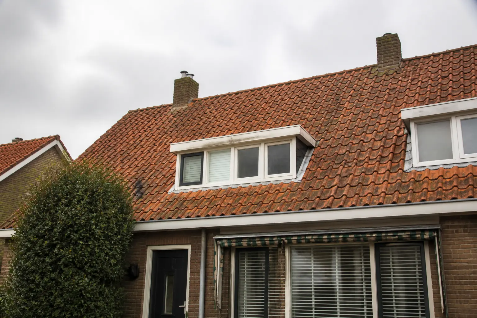 Situatie voor de werkzaamheden