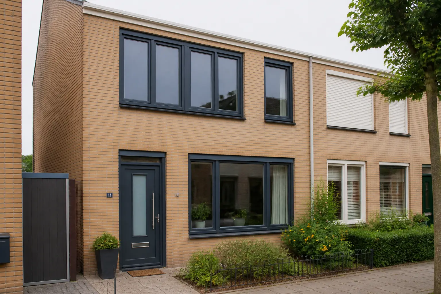 Situatie na de werkzaamheden