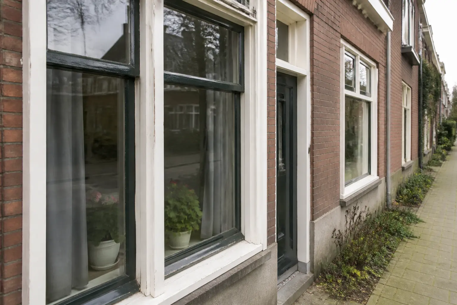 Situatie voor de werkzaamheden