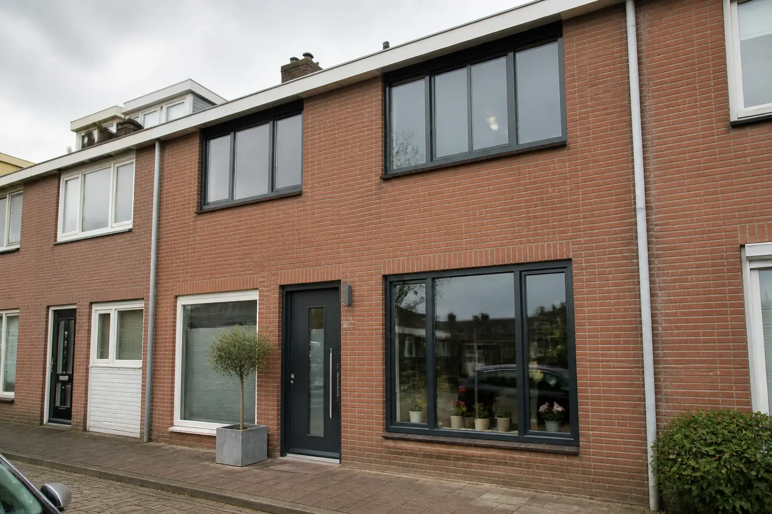 Situatie na de werkzaamheden