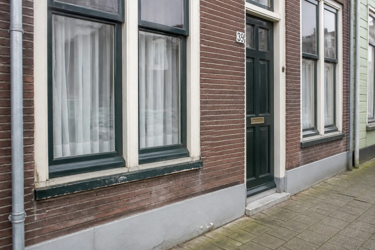 Situatie voor de werkzaamheden