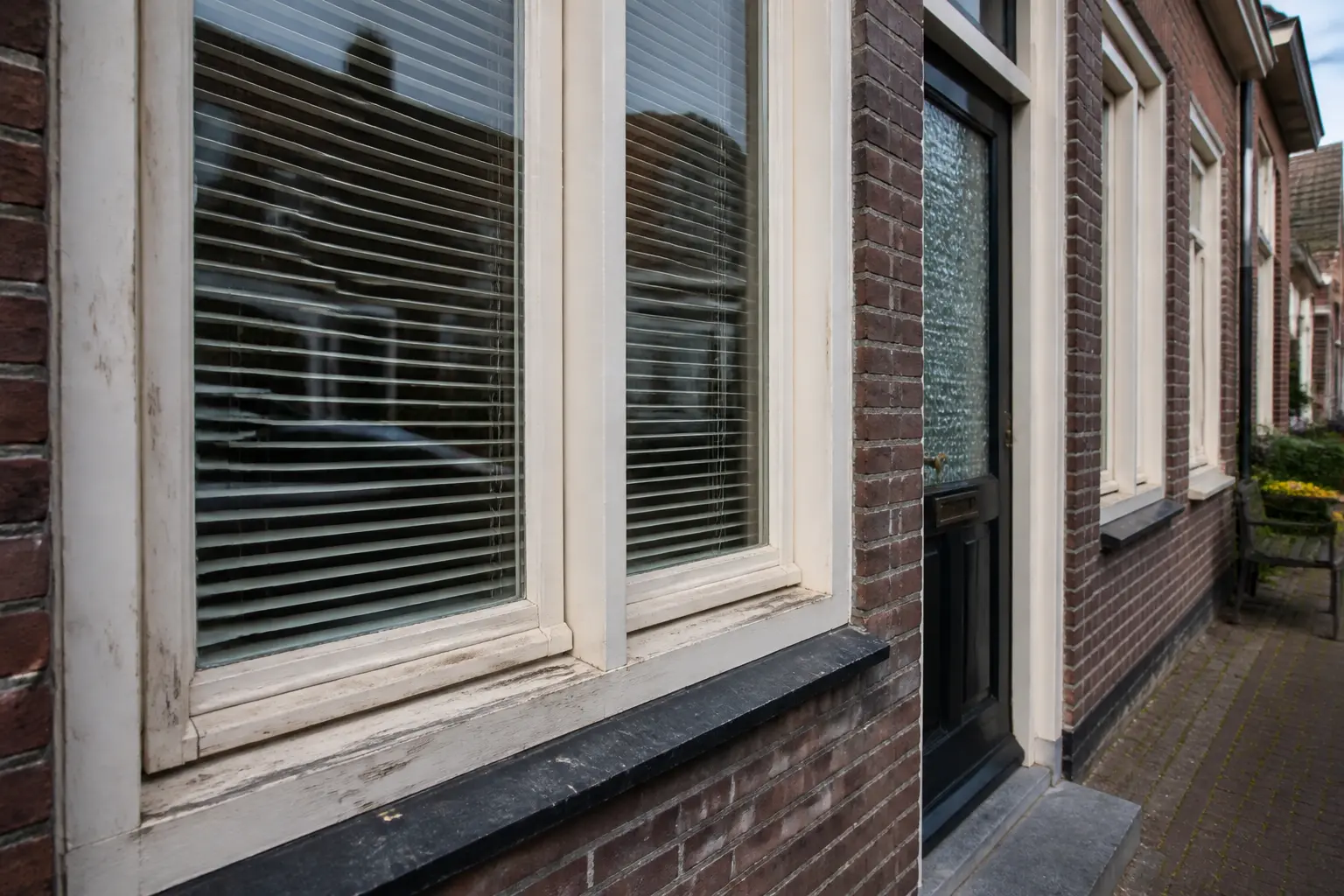 Situatie voor de werkzaamheden