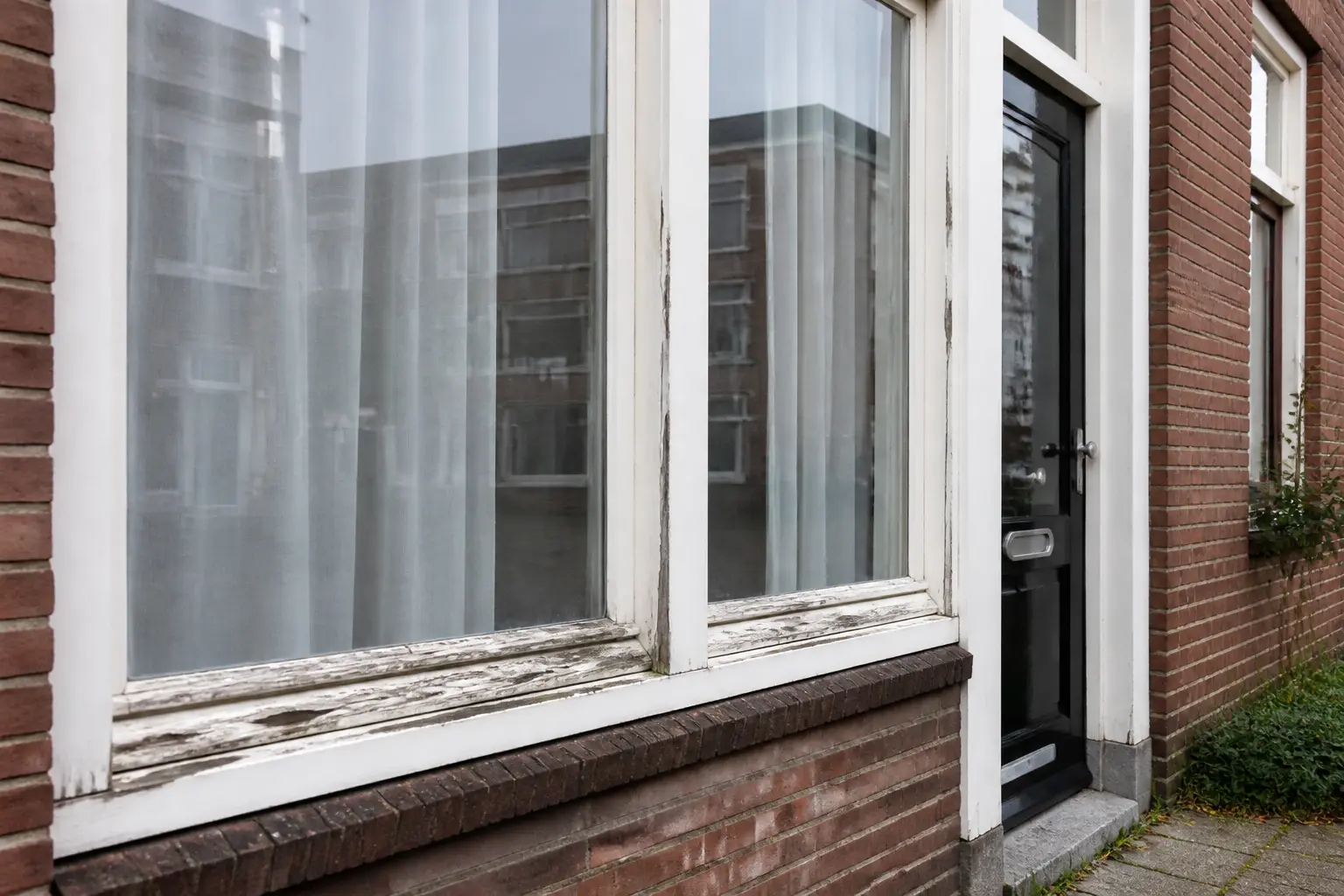 Situatie voor de werkzaamheden