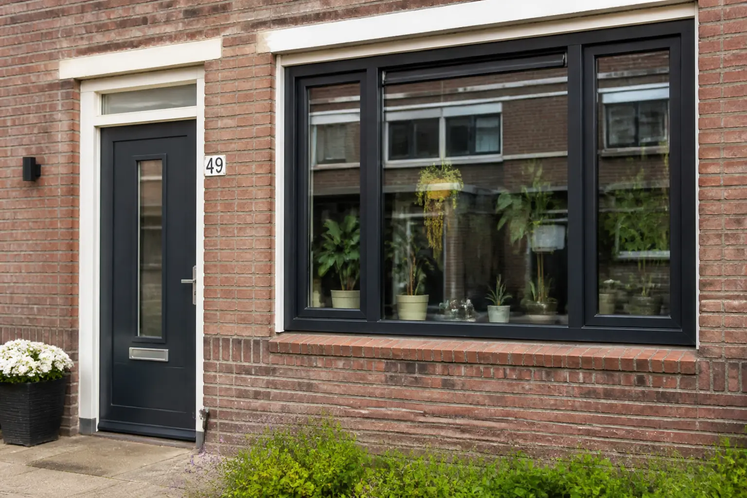 Situatie na de werkzaamheden