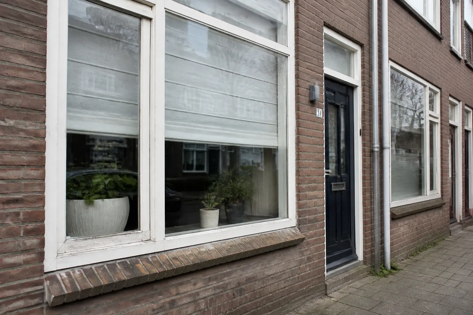 Situatie voor de werkzaamheden