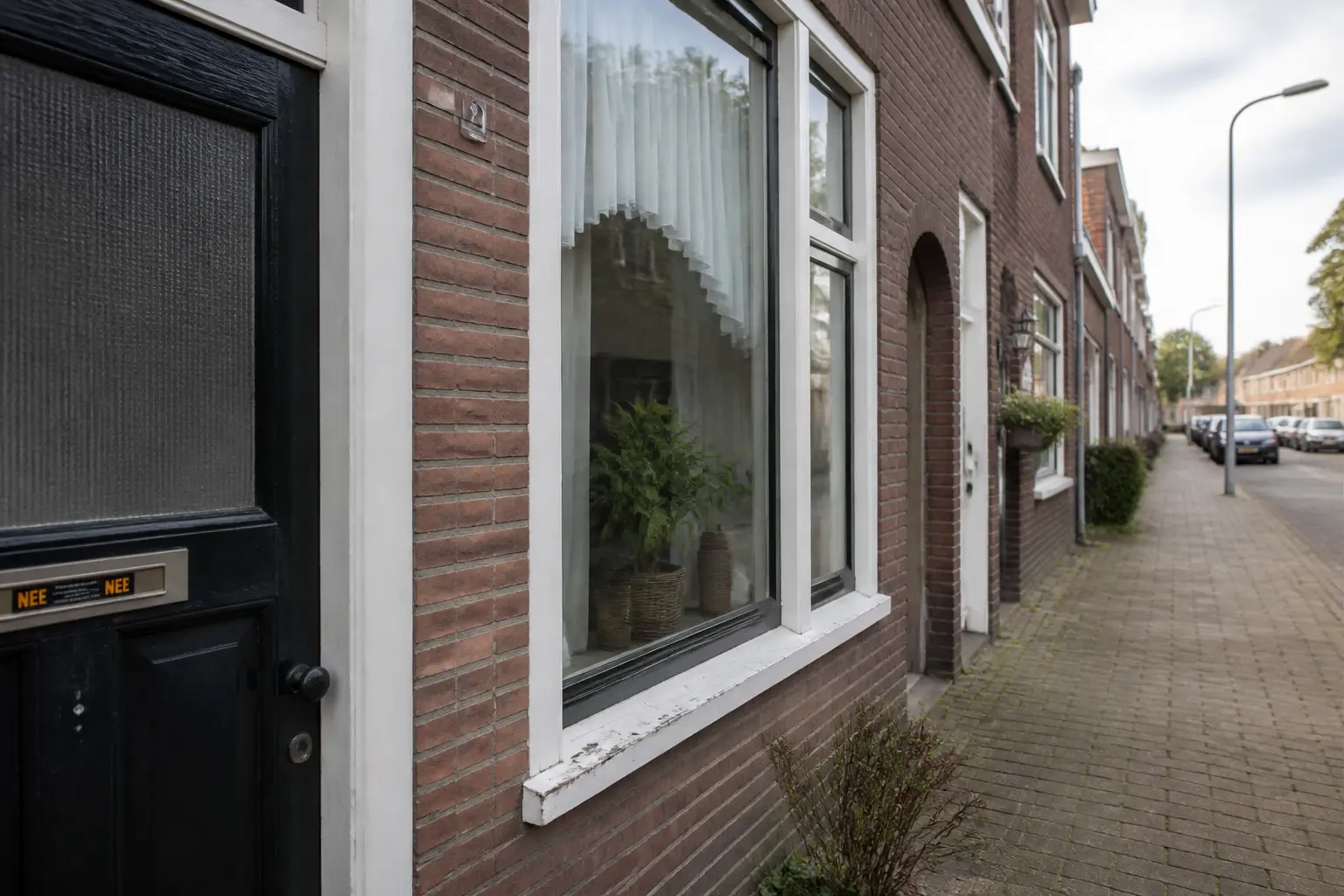 Situatie voor de werkzaamheden