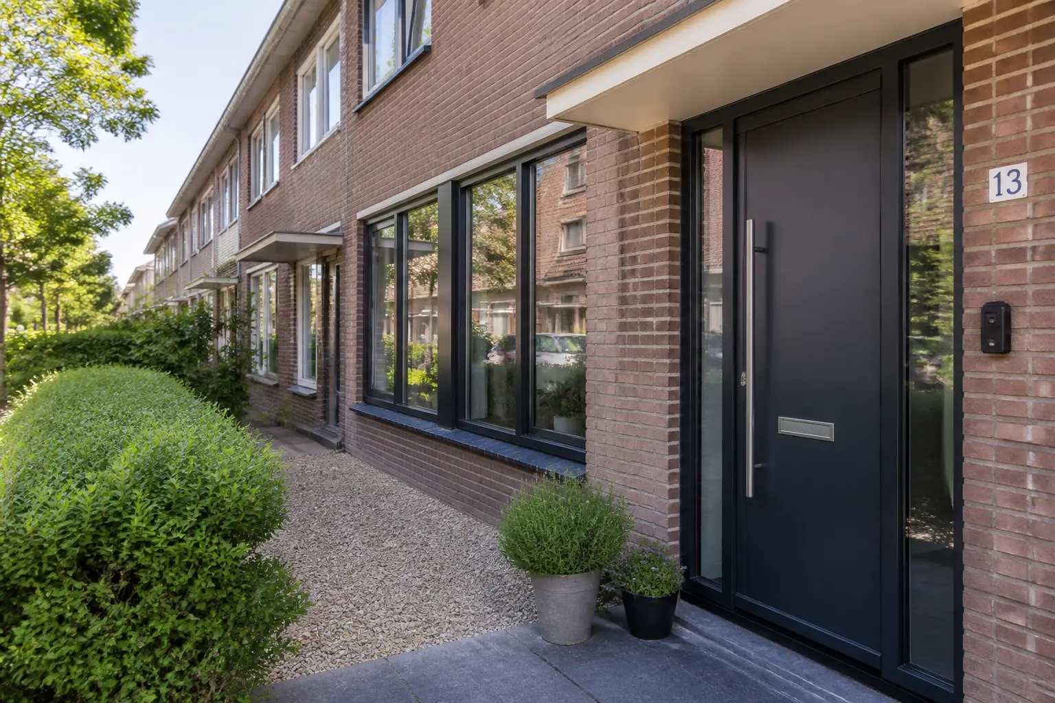 Situatie na de werkzaamheden