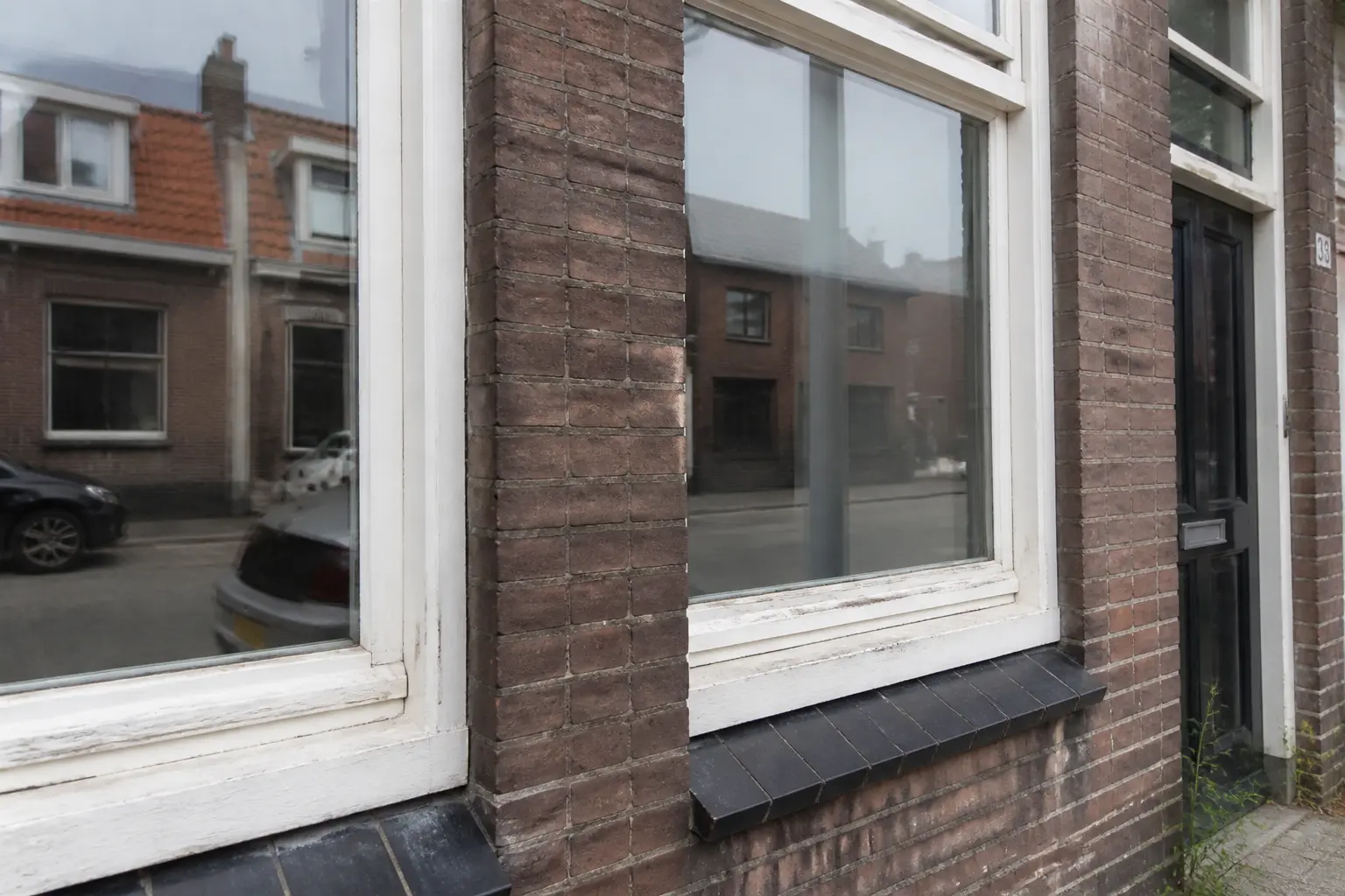 Situatie voor de werkzaamheden