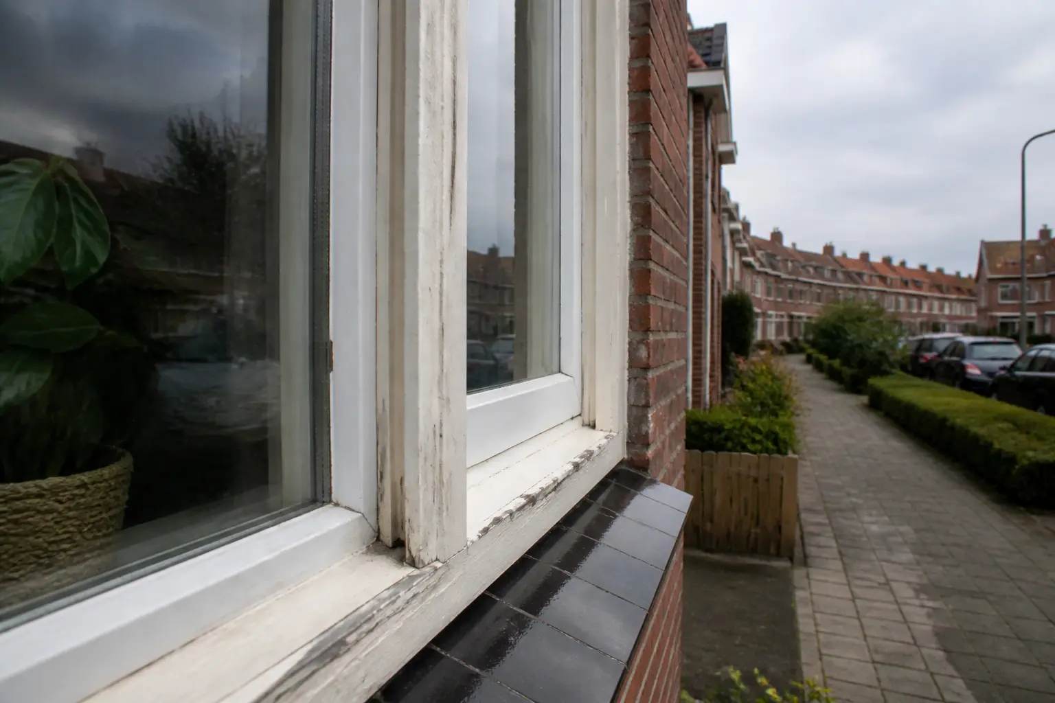 Situatie voor de werkzaamheden
