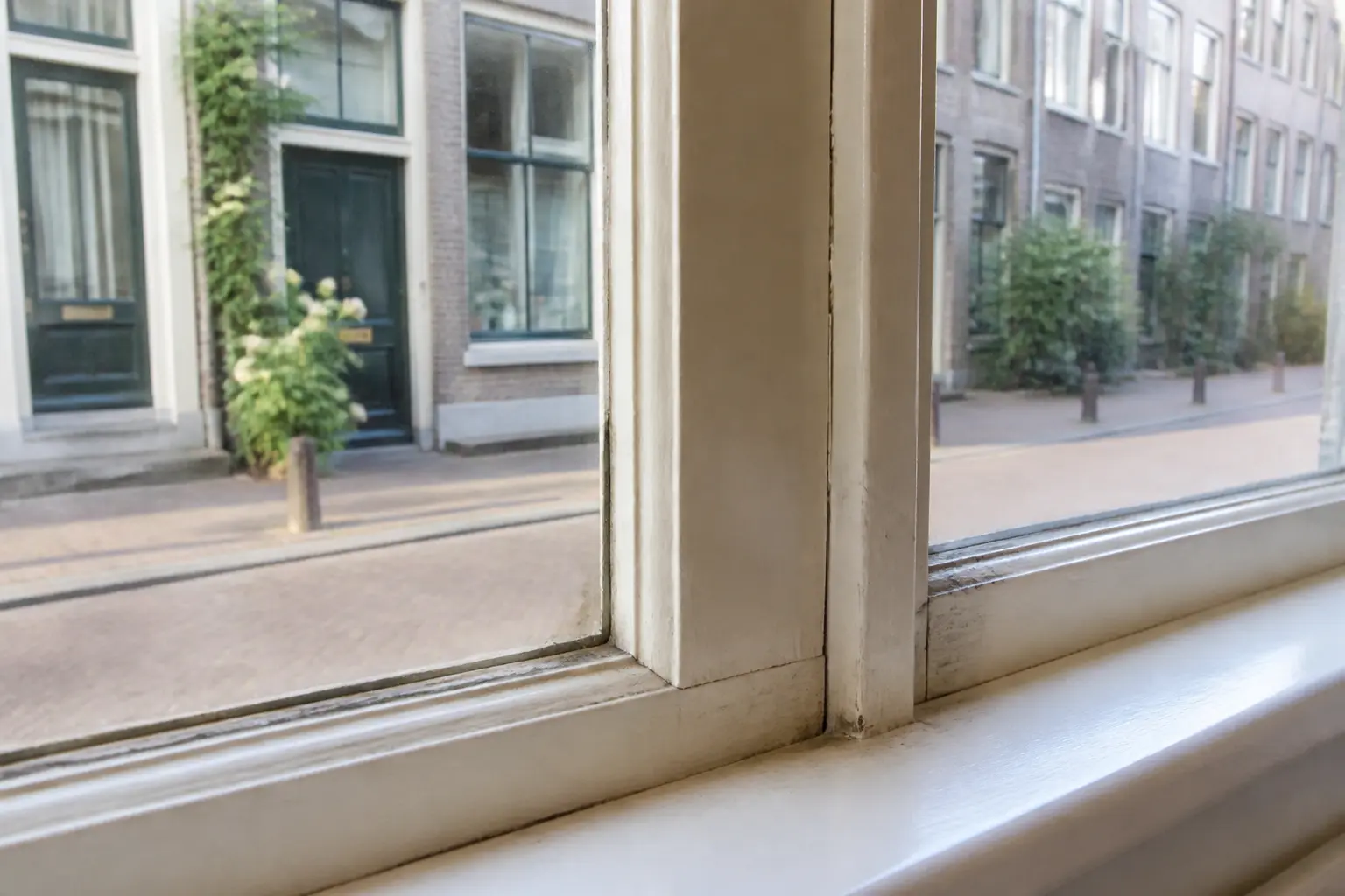 Situatie voor de werkzaamheden