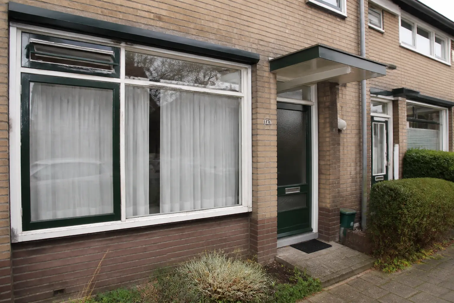 Situatie voor de werkzaamheden
