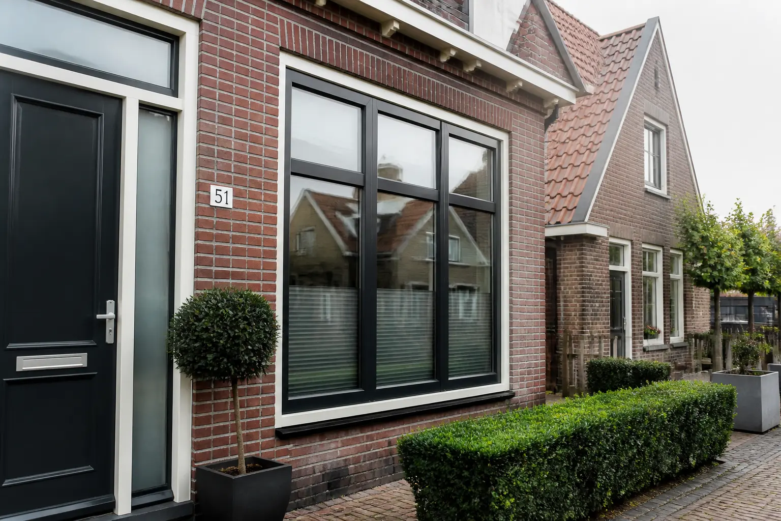 Situatie na de werkzaamheden