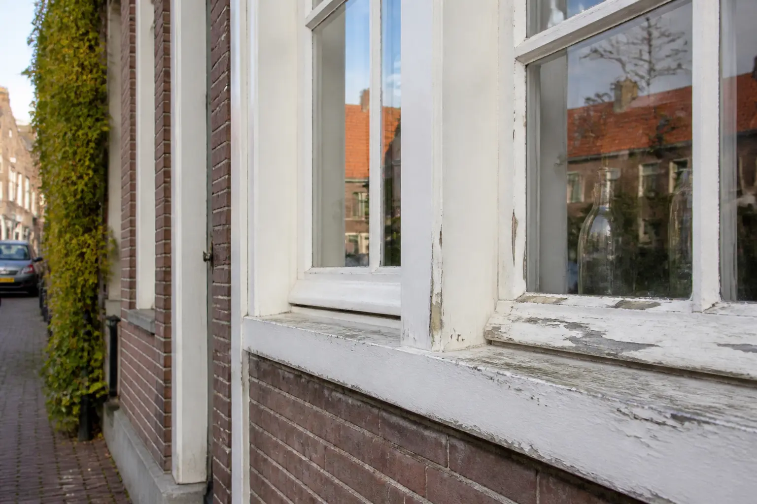 Situatie voor de werkzaamheden