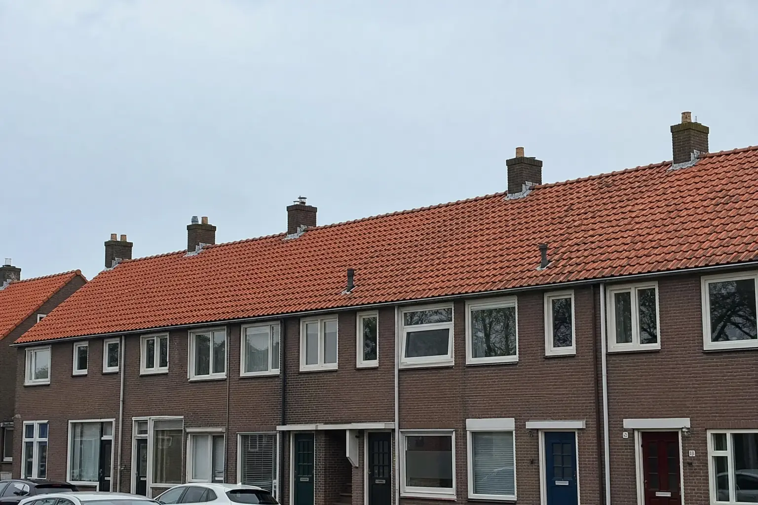 Situatie voor de werkzaamheden