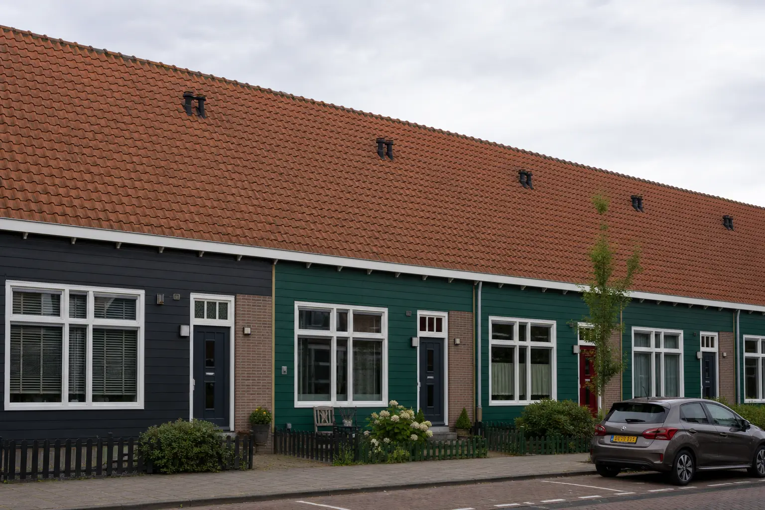 Situatie voor de werkzaamheden