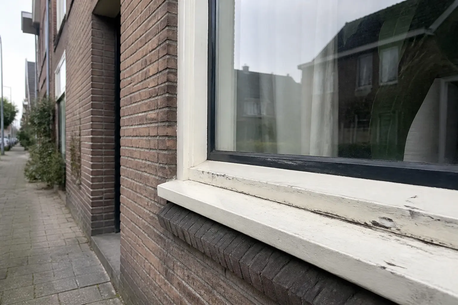 Situatie voor de werkzaamheden
