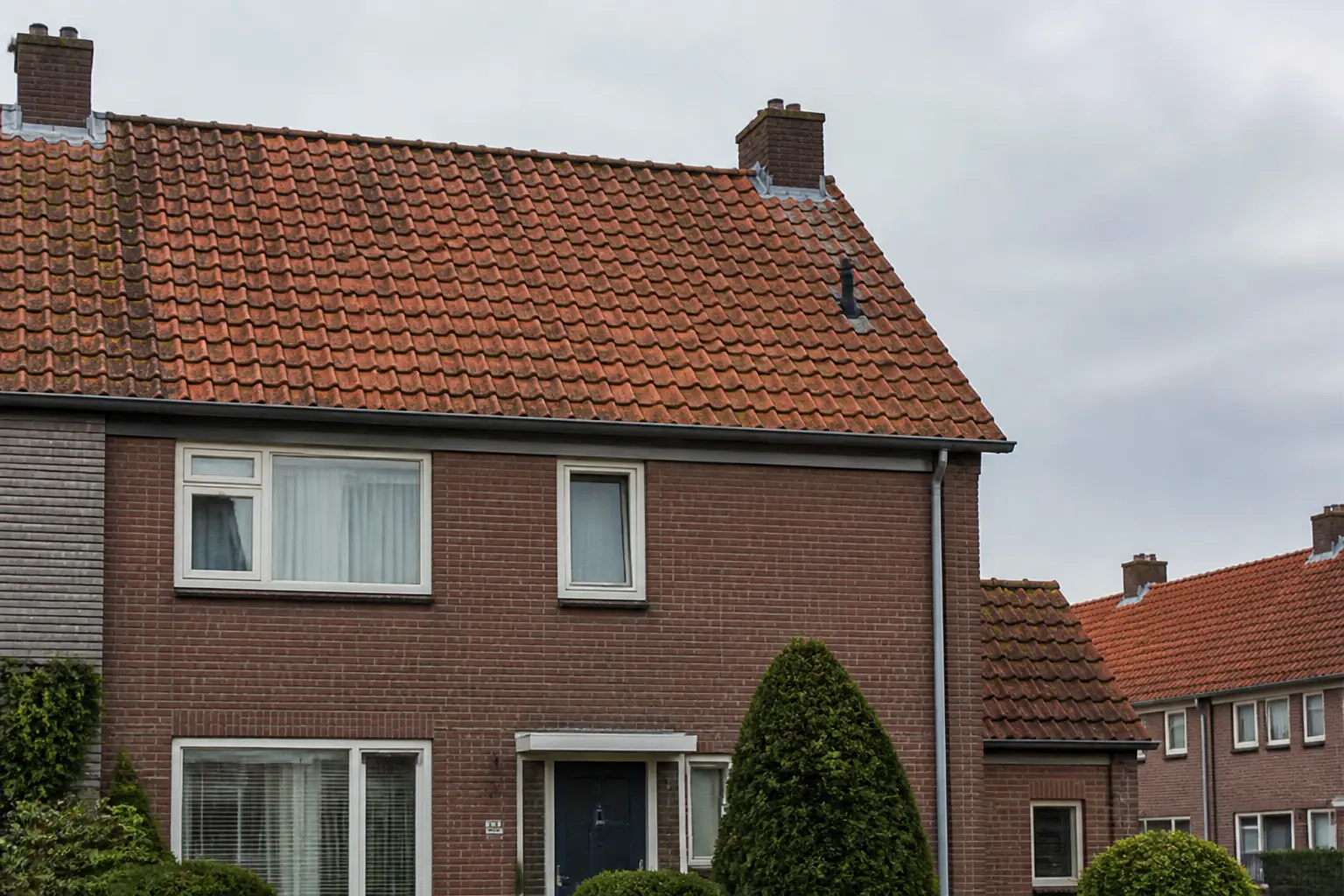 Situatie voor de werkzaamheden