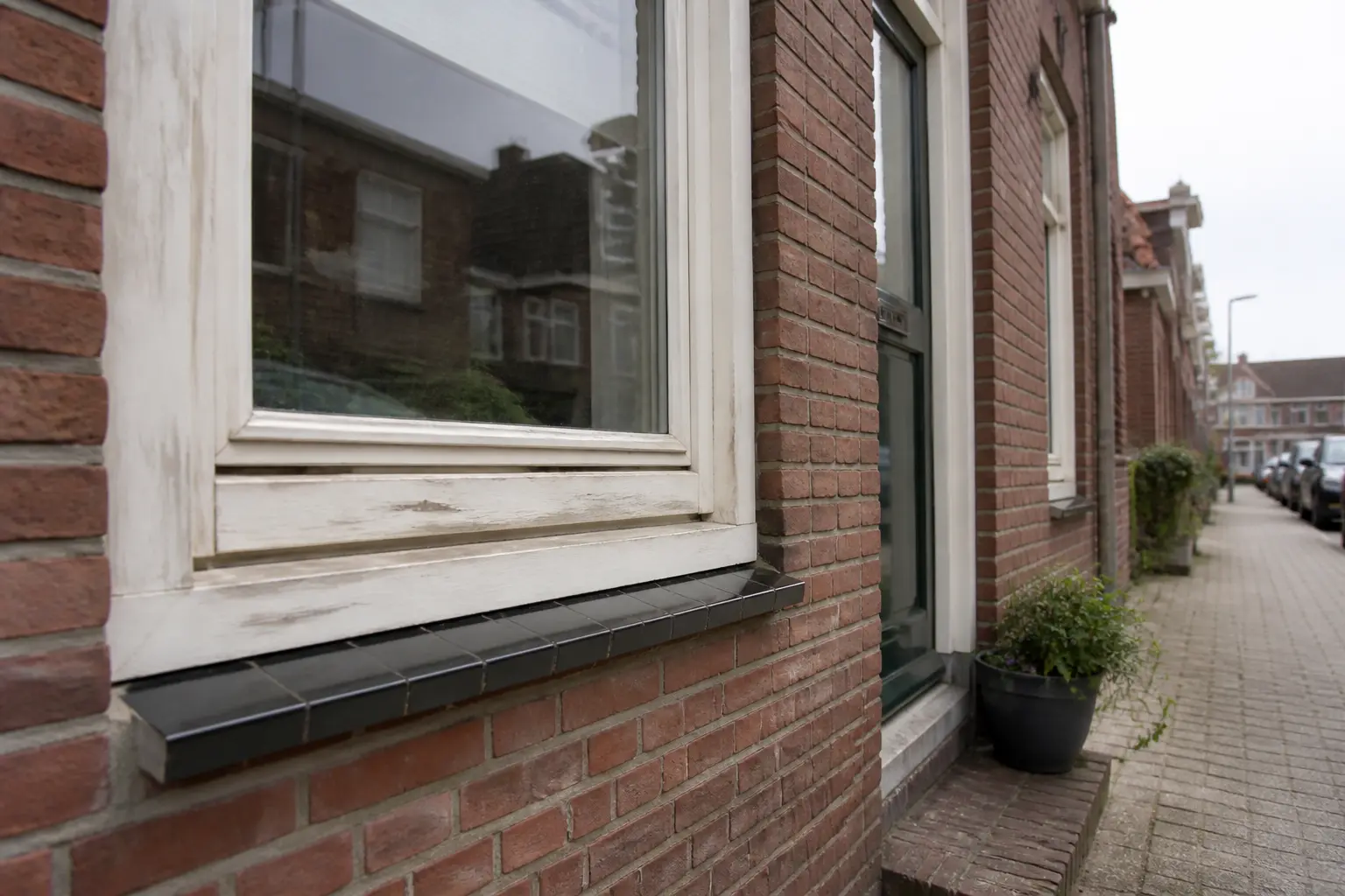 Situatie voor de werkzaamheden